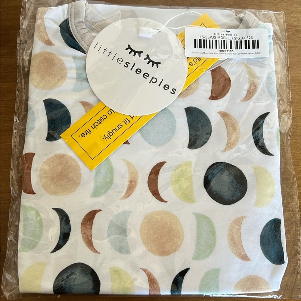 Little sleepies short sleeve 2pc PJ
